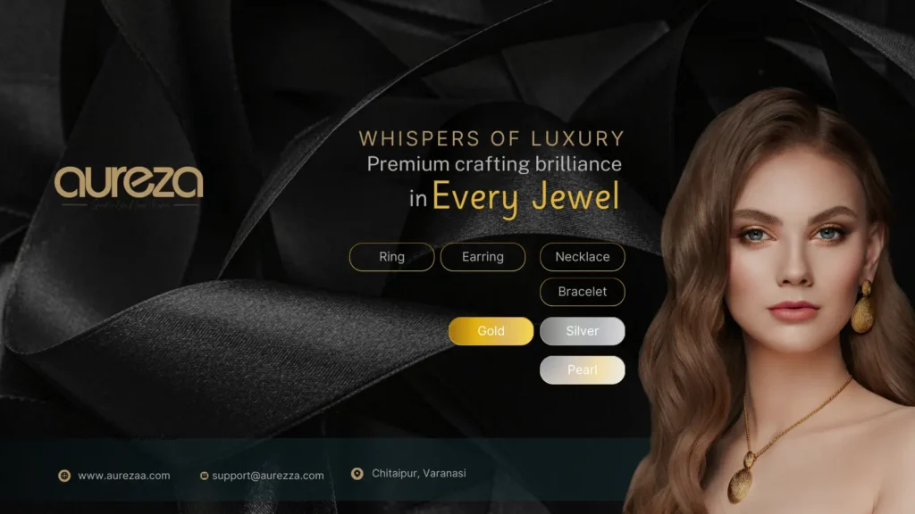 If you add photos of your jewelry to this post, name the files "aurezaa-jewelry-design.jpg" and use the alt-text "Aureza Brand Jewelry Collection."